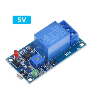 5V 12V光フォトスイッチセンサースイッチLDR光抵抗リレーモジュール光検出感光センサーボード - Product Image 3