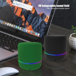Top Sell Mini Wireless Bluetooth-Lautsprecher Tragbarer Bluetooth-Außen lautsprecher mit LED-Licht