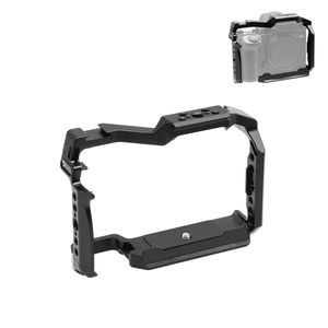 PULUZ के लिए <span class=keywords><strong>Panasonic</strong></span> <span class=keywords><strong>Lumix</strong></span> DC-S5 द्वितीय/DC-S5 IIX धातु कैमरा पिंजरे एल्यूमीनियम मिश्र धातु कैमरा पिंजरे किट 1/4 पेंच छेद - Product Image 1