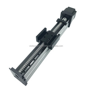 GF40 SFU1204-200mm密封防尘滑台滚珠丝杠直线滑台导轨模块步进电机交叉台 - Product Image 2