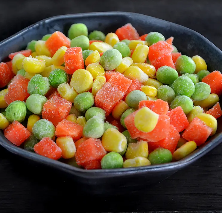 Best Selling Cheap Price Sweet Corn Green Pea Carrot Frozen Mixed Vegetables For Sale