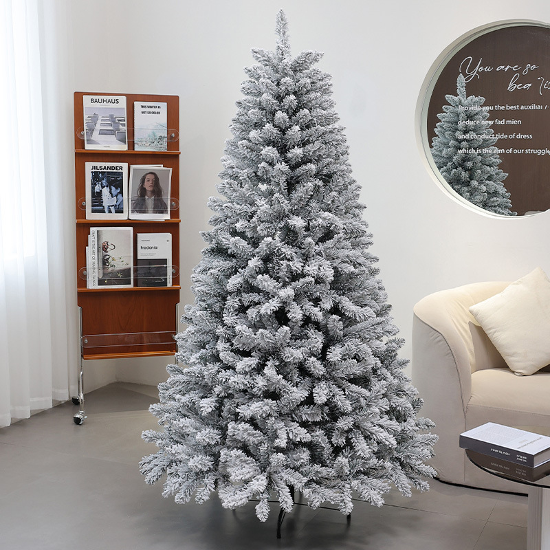 Árbol de nieve blanco