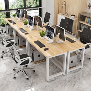 Moderno ufficio grande tavolo da gioco per PC Desktop nuova fabbrica all'ingrosso a buon mercato in legno estensibile tavolo per Computer in Multi colori - Product Image 4