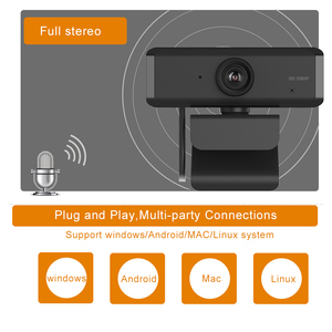 1080 P Web Cam Full Hd Pc Webcam con micrófono Usb 2,0 cámara Web computadora Webcam Hd 1080 p de IGEECOO - Product Image 5
