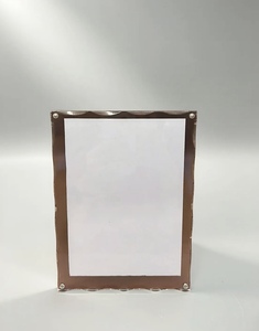 Tùy Chỉnh Tối Giản Đa Mục Đích Acrylic Từ Brown Khung Ảnh Phong Cách Châu Âu Khung Pha Lê Cá Nhân Tùy Chỉnh - Product Image 6