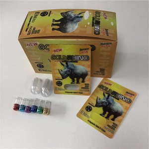 Männliche verbesserung pillen verpackung blister kunststoff karten 3d box rhino 69 7 - Product Image 1