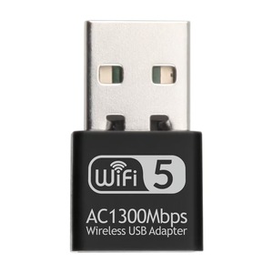 Toptan Jue Hong AC1300 Dual Band WiFi adaptörü USB2.0 ağ kartı masaüstü dizüstü PC Laptop için 1300Mbps kablosuz dahili - Product Image 2