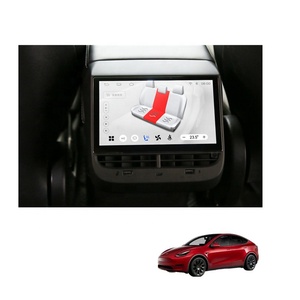 2023 Tesla Model Y Display posteriore interfaccia utente intrattenimento posteriore e schermo di controllo del clima - Product Image 1