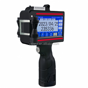 Neue mehrsprachige Ankunfts etiketten aufkleber Ablaufdatum Druck Batch-Codier maschine Tragbare Hand-Tinten strahl drucker pistole - Product Image 1