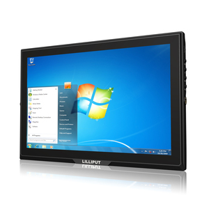 LILLIPUT 10英寸高亮度1280*800光传感器多点触摸显示器，带HDMI VGA DVI影音输入发光二极管背光 - Product Image 1