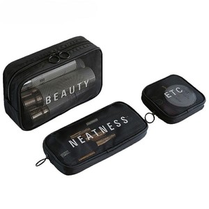 化粧バッグ新しい化粧ポーチカスタムプリント卸売女性化粧品 - Product Image 1