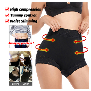 Sıcak satış 3XL dikişsiz karın kontrol külot BBL şort bayanlar kadınlar popo kaldırıcı Shapewear külot yüksek belli şekillendirme - Product Image 4