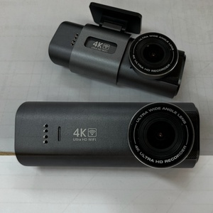 Mini 4K WiFi GPS Dash Cam anteriore e posteriore doppia fotocamera 2160P Monitor di parcheggio H.265 codifica Video per auto veicoli