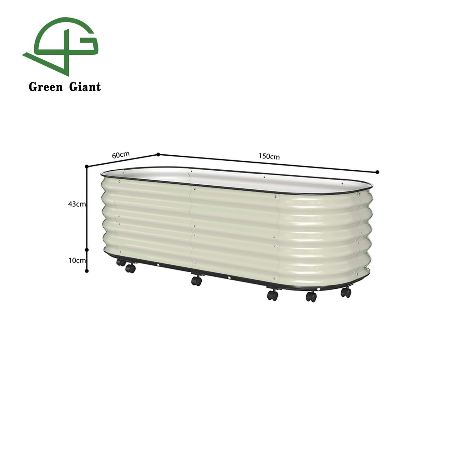 White 150x60x53cm