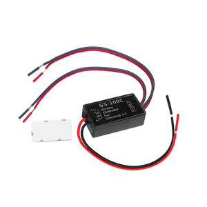 リモート点滅ブレーキライトテールストップ付きカーモジュールフラッシュストロボコントローラー用のユニバーサル12V GS-100C LEDフラッシャーの位置決め - Product Image 5