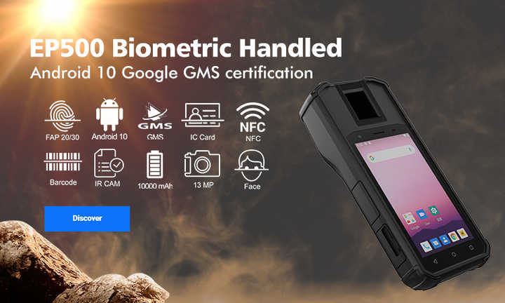Handheld Biometric PDA Fingerprint Scanner for Mobile SIM Registration