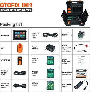 Key FOB-Programmier werkzeug OTOFIX IM1-Diagnosetool 2 Jahre Kostenloses Update XP1-Schlüsselprogrammierer Volles IMMO-Service-Diagnose-Scan-Tool