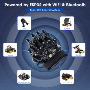 ACEBOTT <strong>Remote</strong> <strong>Control</strong> Glove with 5 Encoders &amp; Accelerometer &amp; Enhanced ESP32 Controller <strong>for</strong> Robot <strong>Control</strong>, Motion <strong>Control</strong> Glove
