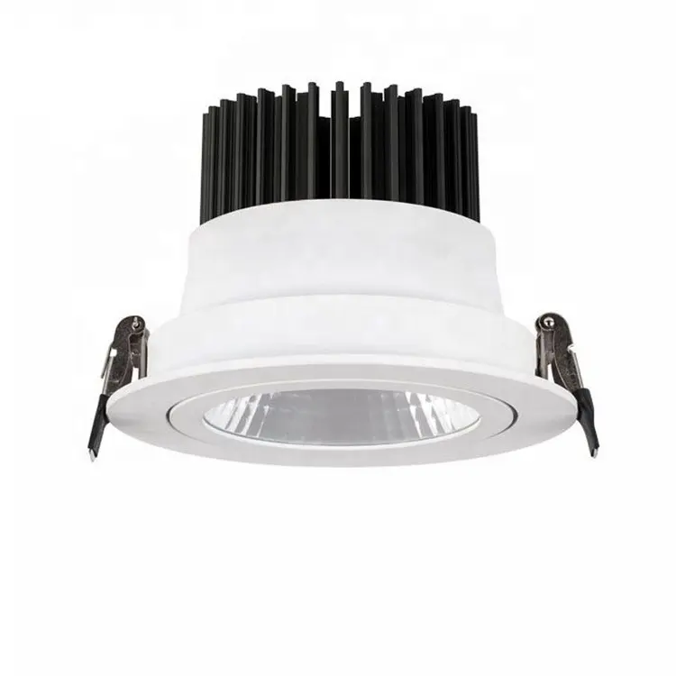 Alta calidad AAC cambiante 6w 8w 9w 12w 15w 20w 30w 40w led downlight diámetro 45 73 78 95 105, 135 mm