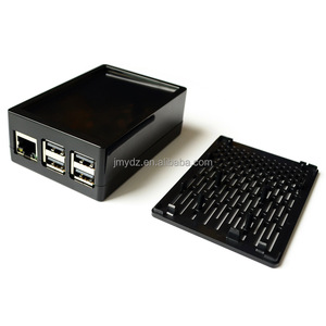 <strong>Raspberry</strong> <strong>Pi</strong> 3B+3.5-inch touch screen display shell can install cooling fan 2-in-1 chassis ABS box - Product Image 1