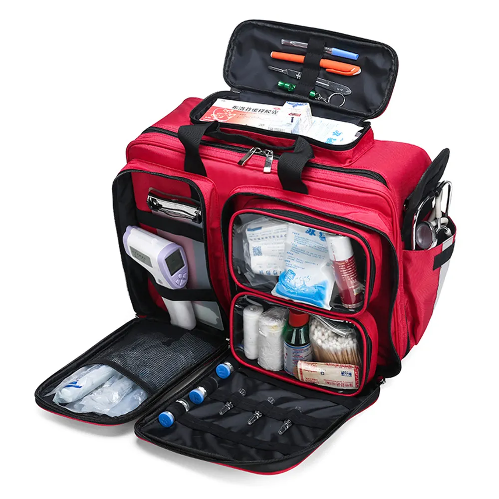 Kit de primeros auxilios para senderismo al aire libre, kit de primeros auxilios para viaje de emergencia para coche, acampada, casa, superventas, 2023
