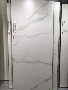 بلاط رخامي من الحجر المتلبد مضاد للخدش من أجل جدران الأرضيات ذات حركة المرور العالية لغرفة المعيشة لتناول الطعام في الهواء الطلق - Product Image 2