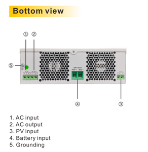 Solar Inverter Wake-up Function PV <strong>Input</strong> Support Multiple <strong>Output</strong> - Product Image 3