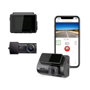 AD377 3 canales 4K Dash Cámara Coche DVR Cámaras Mini Grabadora de video oculta Vista frontal y trasera Grabación de vehículos 4K WIFI - Product Image 1