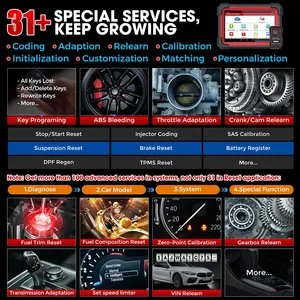 Lancio Bluetooth X431 CRP919E BT strumento di diagnostica per Auto DBScar VII VCI Auto OBD2 macchina diagnostica per Auto - Product Image 3
