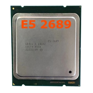 Intel Xeon E5 2689 LGA2011 2.6GHz 8 çekirdek 16 konu CPU işlemci E5-2689 saman vender L3 = 20M önbellek 115W CPU masaüstü İşlemcisi - Product Image 1