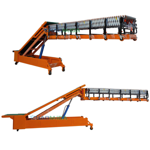 Línea de montaje del sistema transportador de carga automatizada controlada por PLC para una carga eficiente de contenedores de almacén - Product Image 2