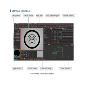 Factory Custom 2D Image Measuring Instrument Automatic Dimensional Metrology Equipment Optical Vision Measuring Machine - Product Image 2