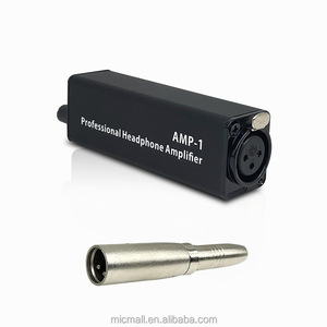 AMP-1 Amplificador de auriculares Controlador de volumen Convertidor de ajuste de entrada de señal de audio pequeño portátil