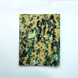 Tùy chỉnh A4 ngụy trang Danh mục đầu tư thư mục chất kết dính bền nylon Polyester PU da mở rộng tập tin Clip văn phòng nộp hồ sơ - Product Image 3