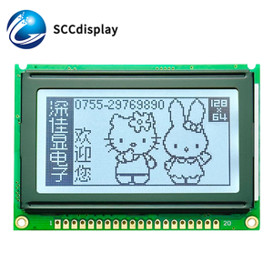 Vendita calda personalizzato 12864-06C COB modulo Display LCD 3.3V monocromatico grafico 128x64 FSTN schermo grigio 128x64 Display LCD - Product Image 4