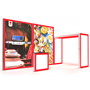 10x10 20x10便携式易组装Seg发光二极管灯箱贸易展览展示架展位 - Product Image 2
