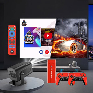 ZOKU G1 Amlogic S905Y2 64G oyun sopa 2.4G çift kablosuz denetleyici oyun sopa 4K Video oyunu konsolları için 36000 oyunları PS1/GBA - Product Image 1
