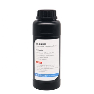 CMYK-tintas de inyección de tinta blanca para impresoras UV planas, 250ml/500ml, certificación MSDS, curva ICC