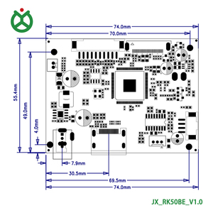 JX-RK50B EDP Output Small <strong>LCD</strong> Module Controller Board for HD MI <strong>Input</strong> Simple Design for 1920*1080 <strong>Monitor</strong> Screen - Product Image 3