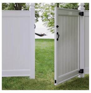 UV kháng và dễ dàng để lắp ráp 8x8 <span class=keywords><strong>PVC</strong></span> bảng điều chỉnh hàng rào vườn thương hiệu hàng rào lưới mắt cáo mới riêng tư Trắng Vinyl hàng rào - Product Image 3