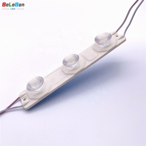 DC12V 3leds 3w 6w สีขาว 6000K 6500K 9000K 36 องศาการสปอตไลท์เลนส์พลังงานสูงด้านข้าง led โมดูลสําหรับขนาดใหญ่คู่ด้านข้างกล่องไฟ - Product Image 1