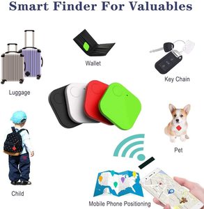 ミニスマート電子ペットトラッカー犬と猫用抗ロストアラーム付きチャイルドキーファインダー位置情報タグ付きペット用品 - Product Image 2