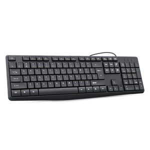 Popular Cheap Basic Classic USB Wired <strong>Computer</strong> Peripherals 104/105 <strong>Keys</strong> Customized Ergonomic Business <strong>Keyboard</strong> K-206 - Product Image 3