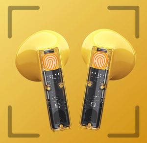 หูฟัง TWS หูฟังหยดน้ํา C23 ENC หูฟังไร้สาย หูฟังโปร่งใสสําหรับสุภาพสตรี - Product Image 2