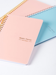 <strong>A5</strong> Spiral <strong>Book</strong> High Appearance Level Fashion Office <strong>Book</strong> Ins Style for College Students Notebook Artistic Fresh English - Product Image 5