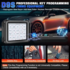 2024 XTOOL D9S D9 strumento diagnostico automobilistico ECU codifica mappa mappa chiave programmazione xtool strumento bidirezionale connessione WIFI