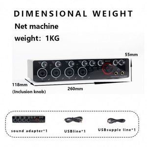 USB Sound Card Cound Card <strong>Audio</strong> <strong>4</strong> Channel Multifunctional Sound Card <strong>Audio</strong> <strong>Interface</strong> for Wholesales - Product Image 4