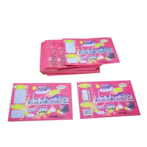 全彩印刷定制设计艺术纸刮刮乐彩票卡 - Product Image 1