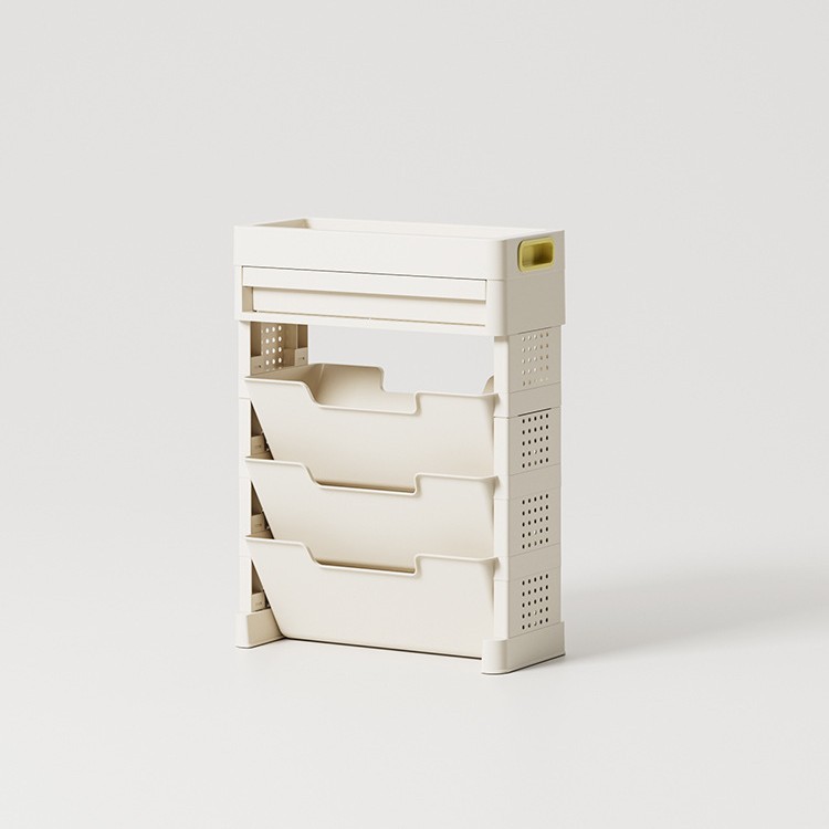 3-tier basic model with drawers and no wheels