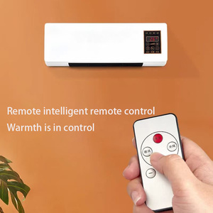 Calentador de espacio eléctrico con pantalla Digital 2 en 1 montado en la pared con Control remoto para uso doméstico dormitorio sala de estar - Product Image 3